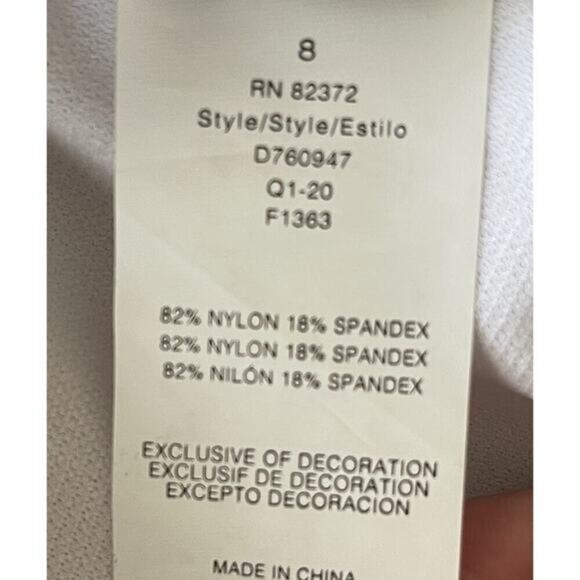 Island‎ Escape Women's Tahiti Ruffled Tankini Swim Top Size 8 NWT - Picture 5 of 5